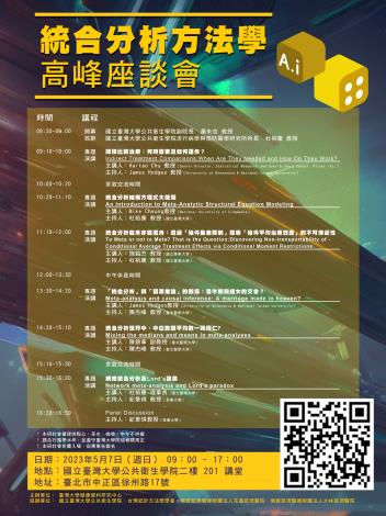 統合分析方法學 ​高峰座談會